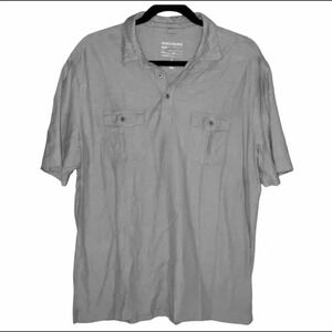 Dockers L light gray‎ polo